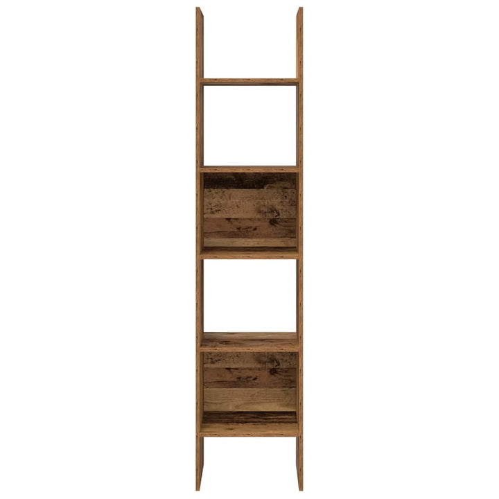 Bogskab Gammelt træ 40 x 35 x 180 cm Konstrueret træ