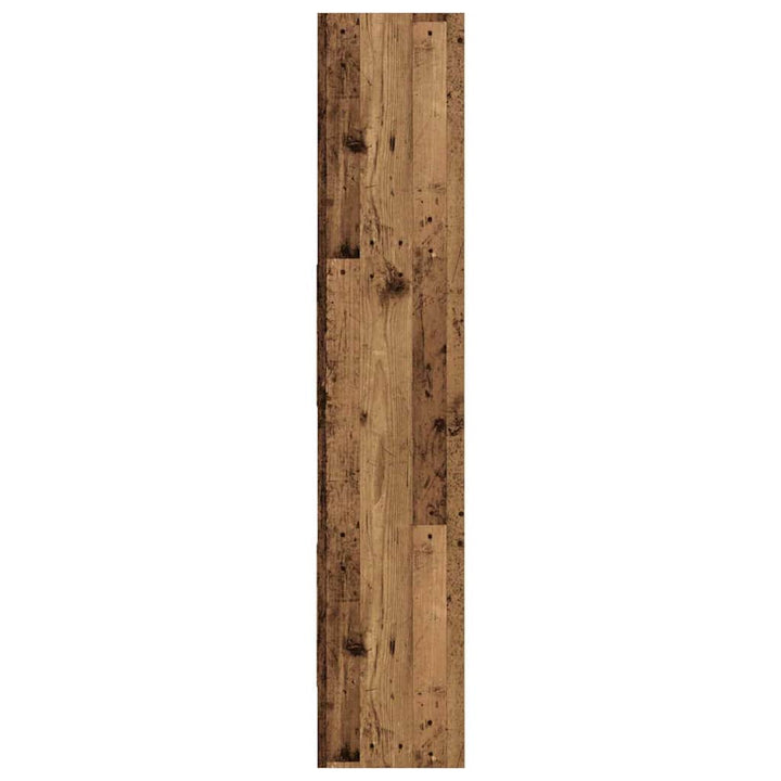 Bogskab Gammelt træ 40 x 35 x 180 cm Konstrueret træ