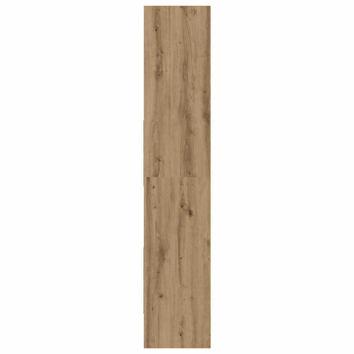 Bogskab 5 niveauer 60 x 35 x 180 cm Konstrueret træ