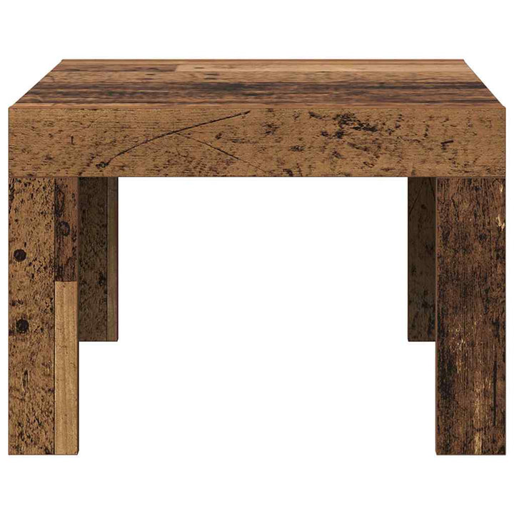 Sofabord Gammelt træ 50 x 50 x 35 cm Konstrueret træ