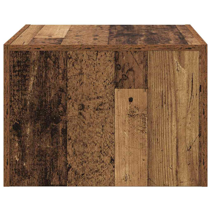 Sofabord Gammelt træ 50 x 50 x 35 cm Konstrueret træ