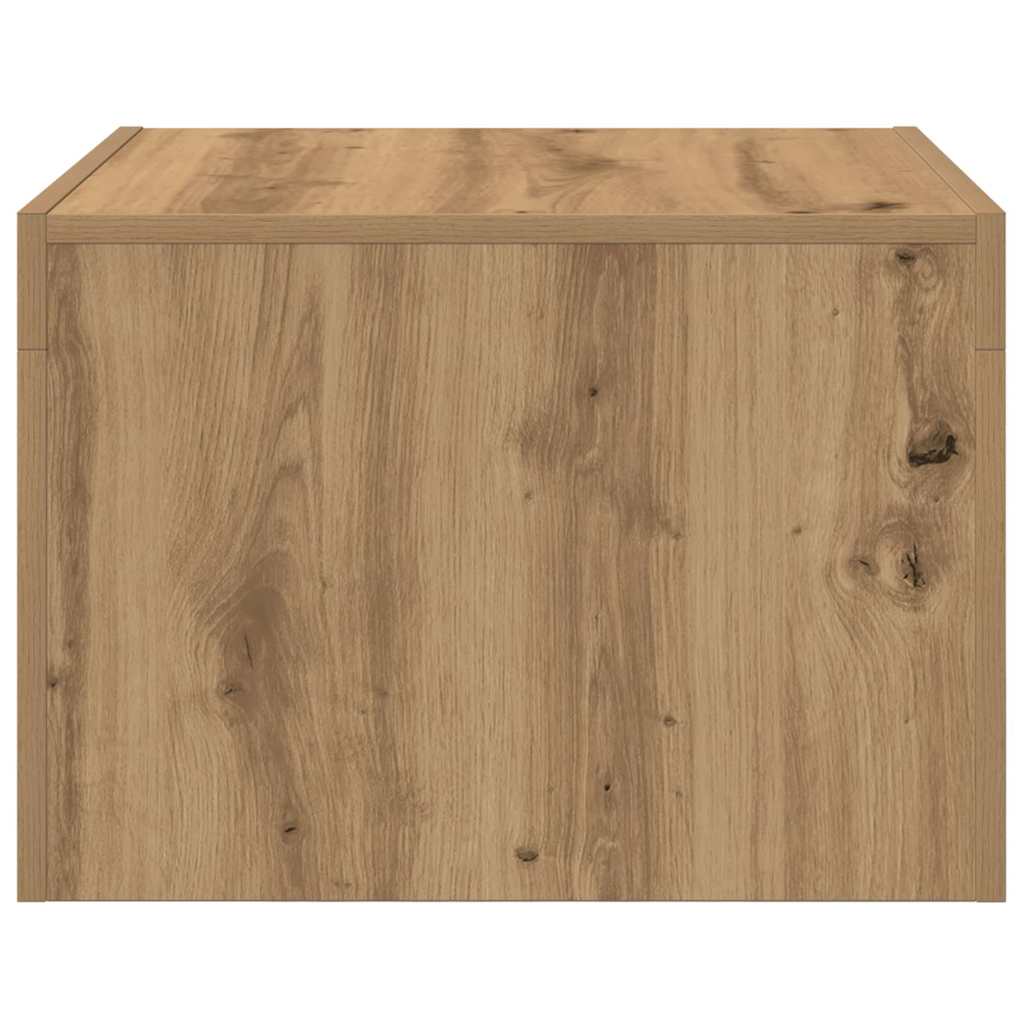 Sofabord Artisan Egetræ 50 x 50 x 35 cm Konstrueret træ