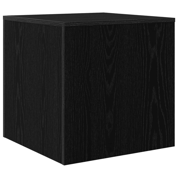 Sofabord 3 pcs Sort eg Konstrueret træ
