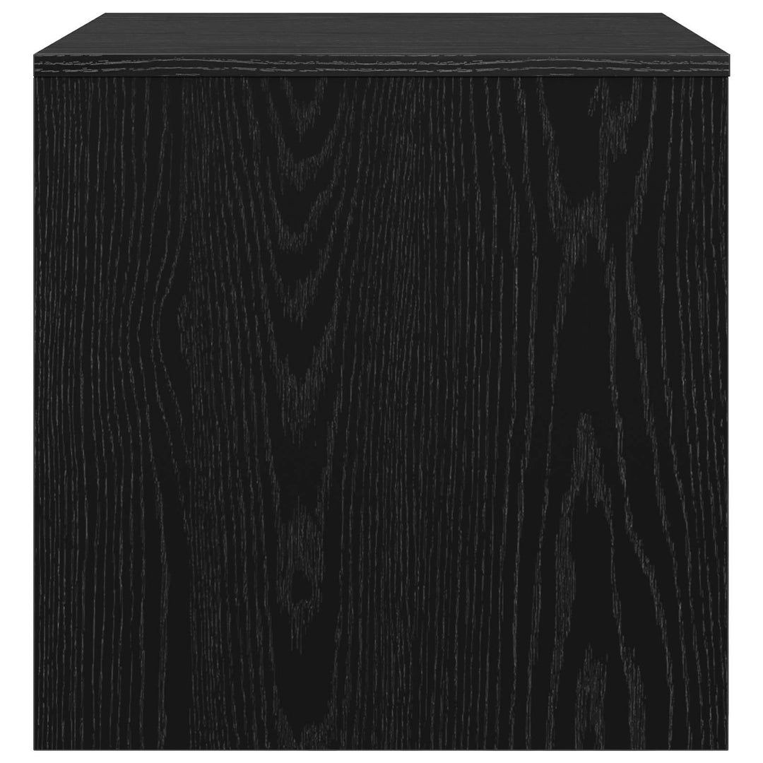 Sofabord 3 pcs Sort eg Konstrueret træ