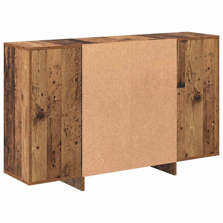 Sideboard Gammelt træ 120 x 30 x 75 cm Konstrueret træ
