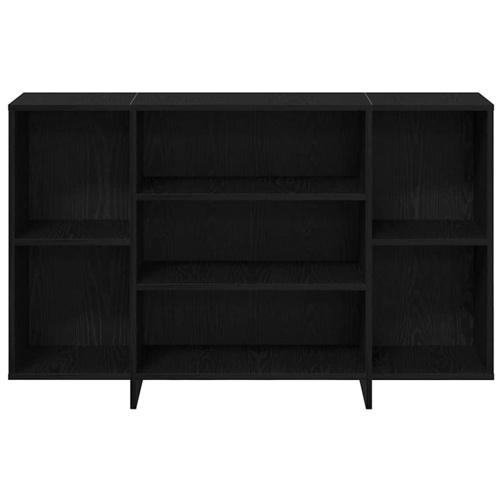 Sideboard Sort eg 120 x 30 x 75 cm Konstrueret træ