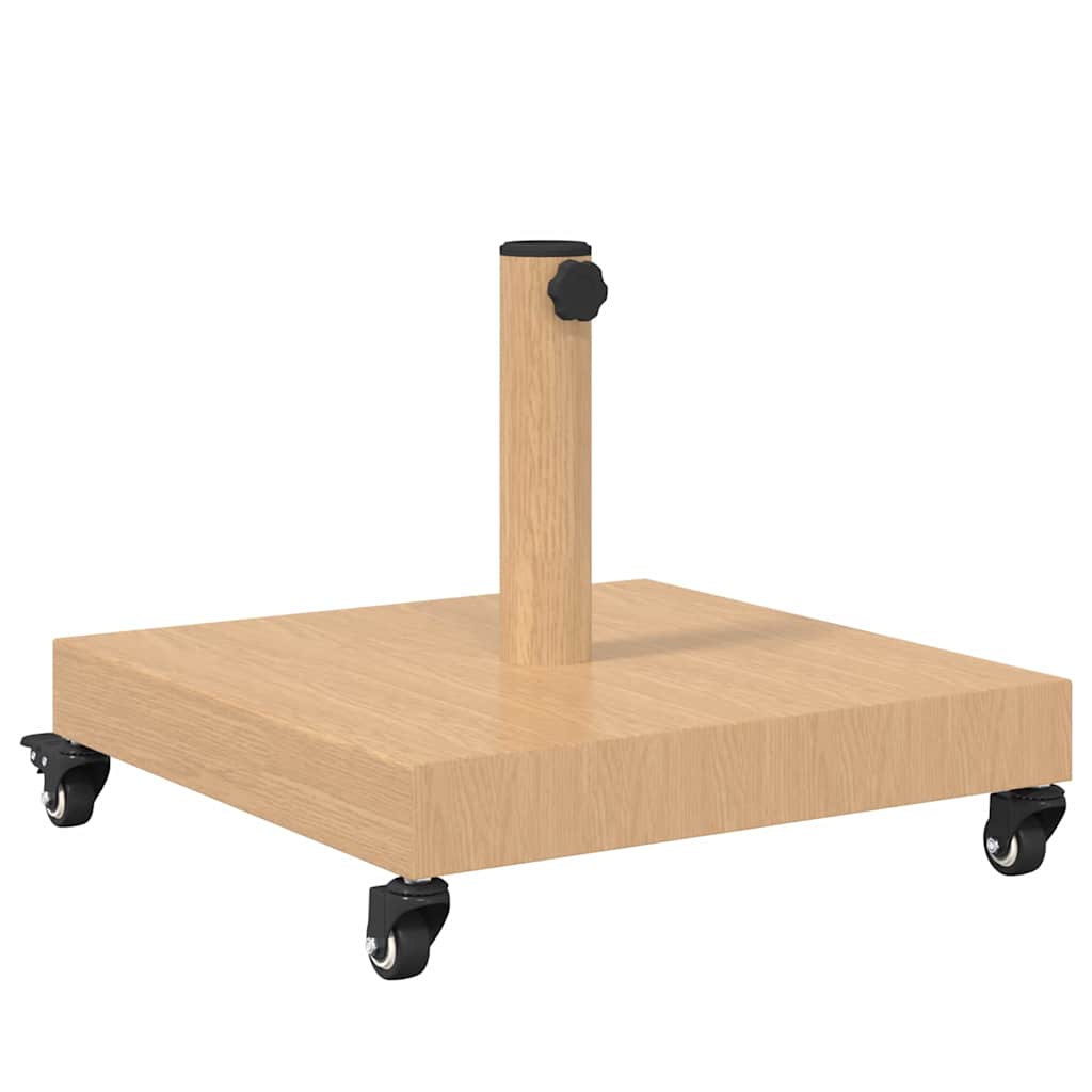 Parasolfod Lys Træ 45 x 45 x 31,5 cm
