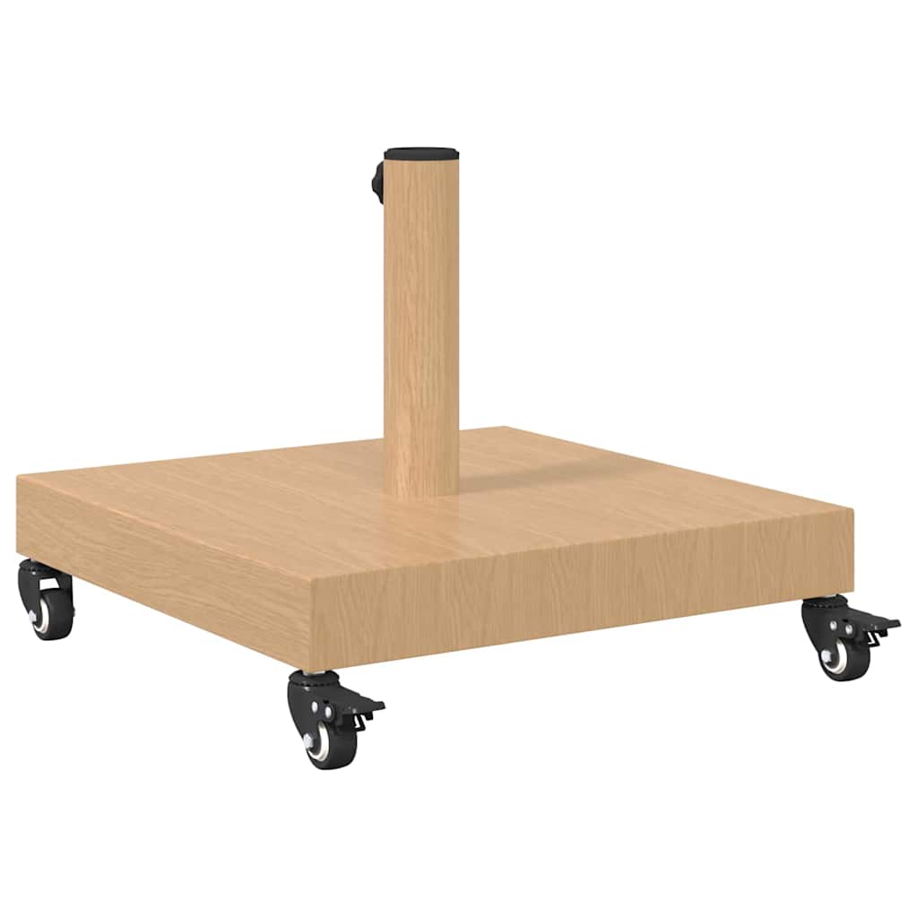 Parasolfod Lys Træ 45 x 45 x 31,5 cm
