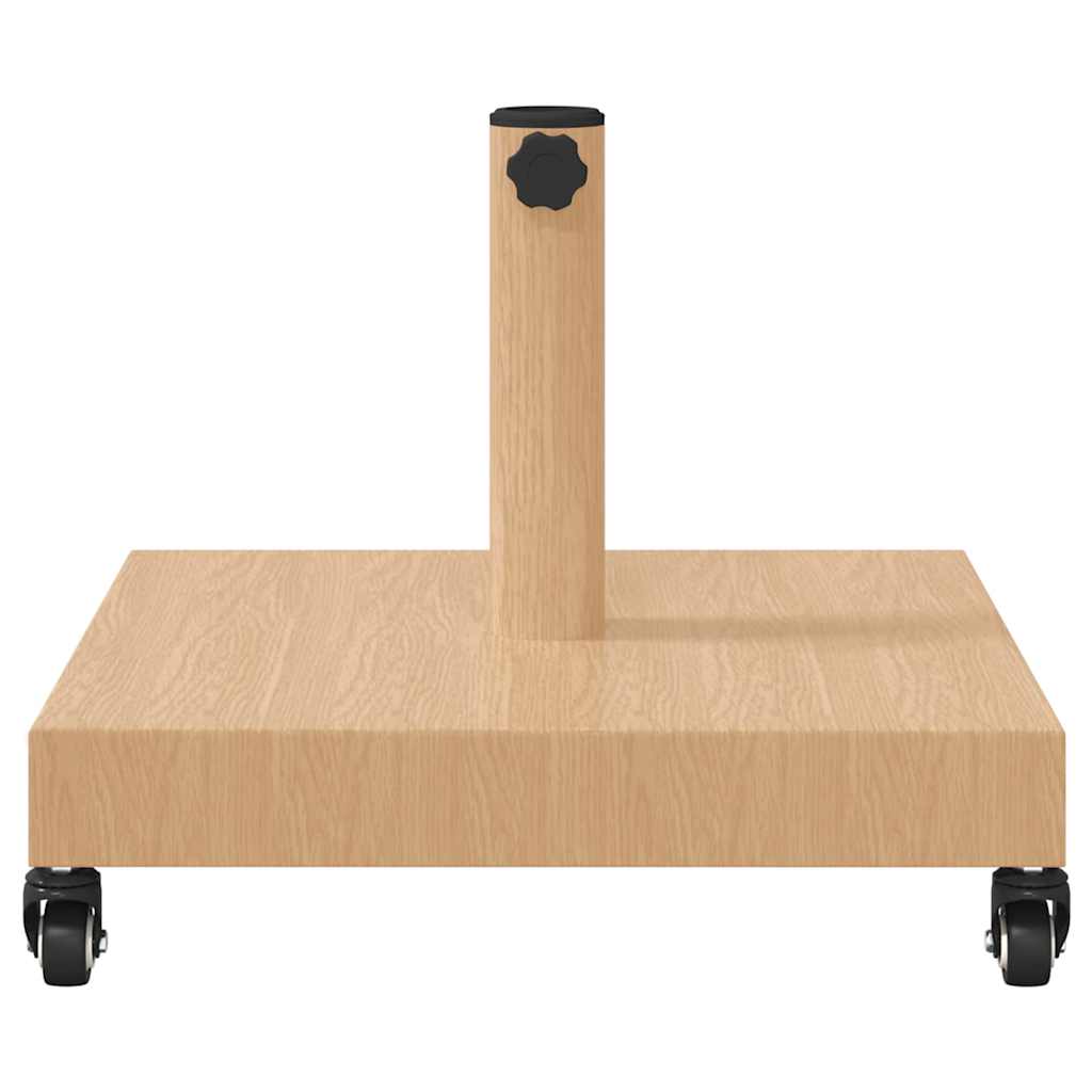 Parasolfod Lys Træ 45 x 45 x 31,5 cm