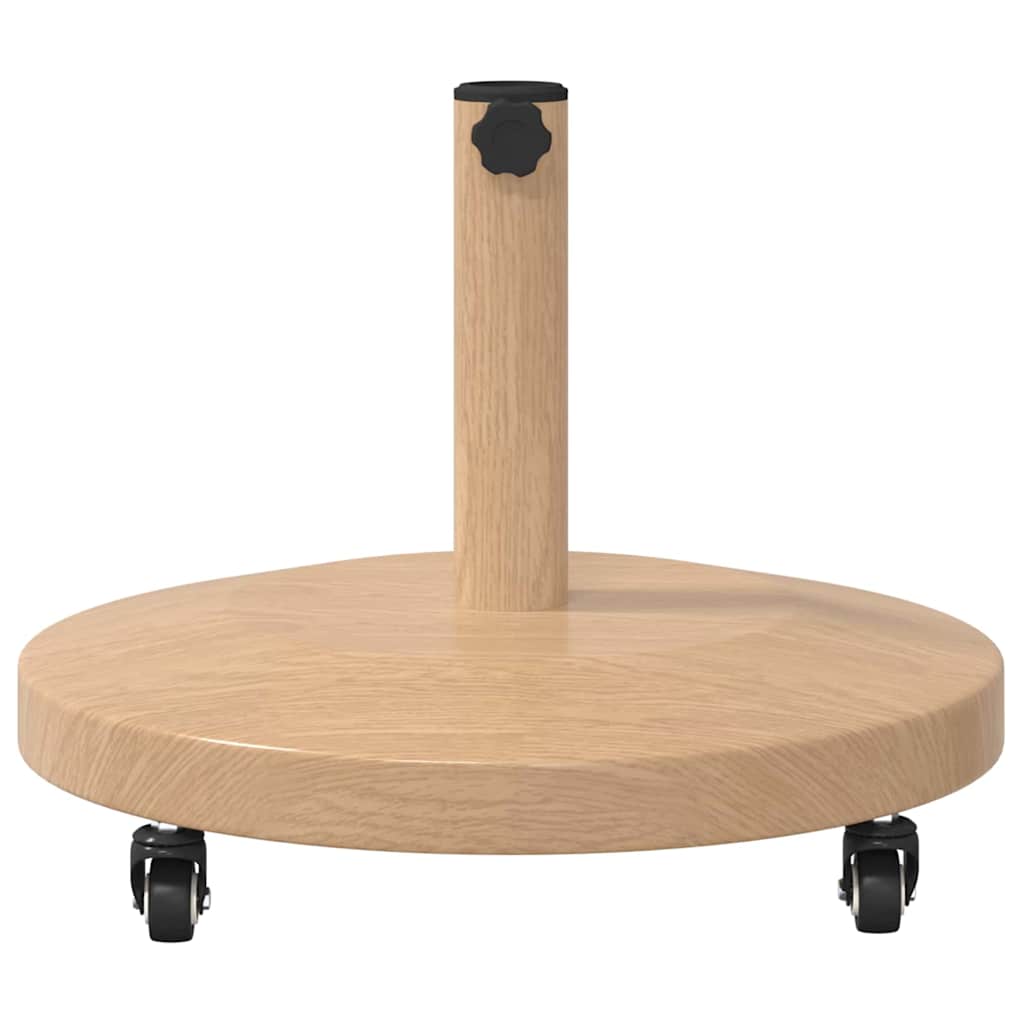 Parasolfod Lys Træ 48 x 48 x 32 cm