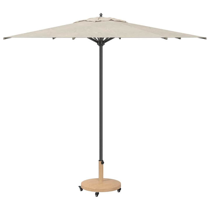 Parasolfod Lys Træ 48 x 48 x 32 cm