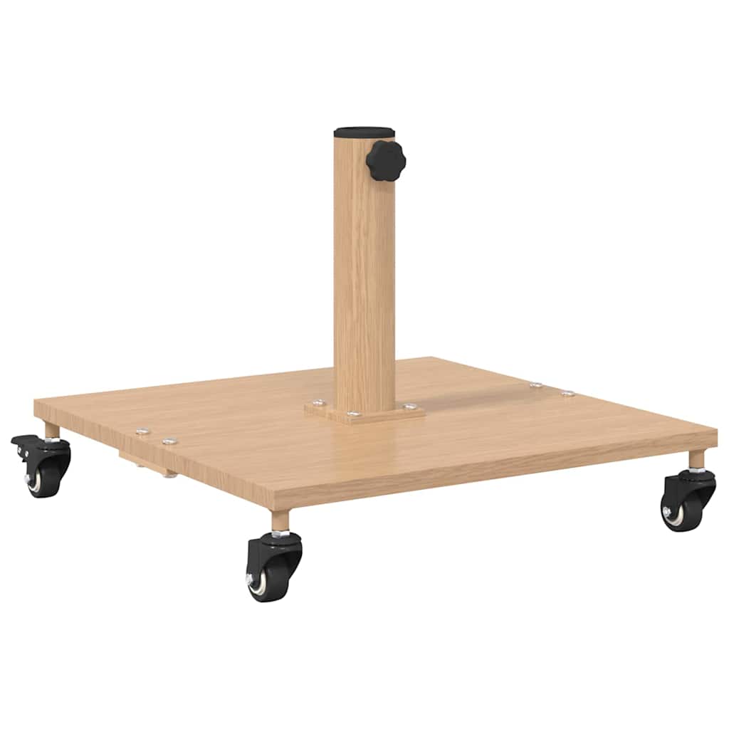 Parasolfod Lys Træ 45 x 45 x 31,5 cm
