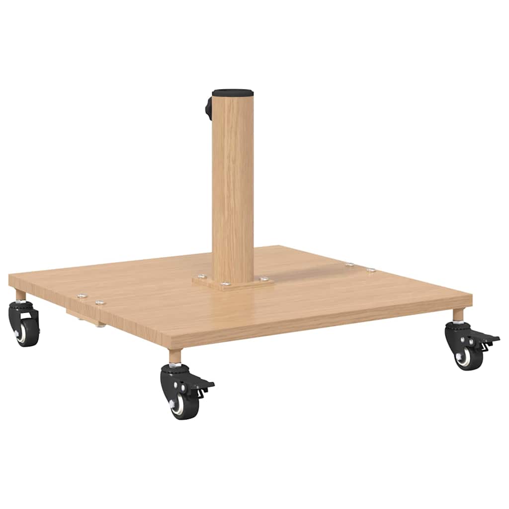 Parasolfod Lys Træ 45 x 45 x 31,5 cm