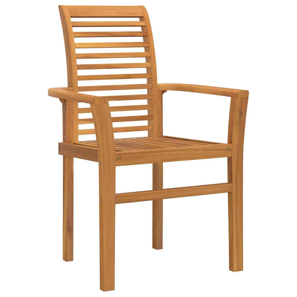 Have Spisebordssæt 5 pcs Brun Massiv Teaktræ