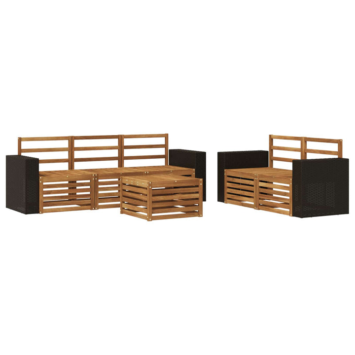 Sofasæt Massivt Akacietræ