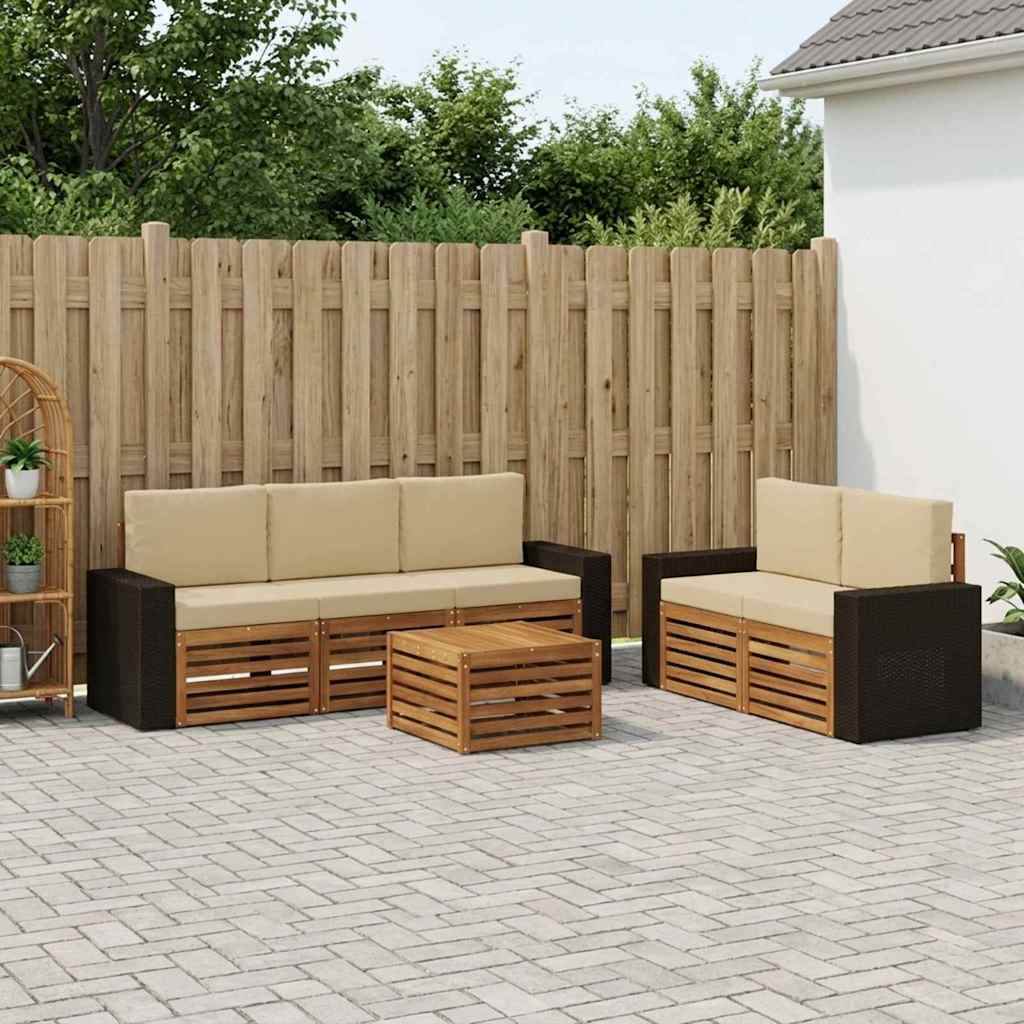 Sofasæt Massivt Akacietræ