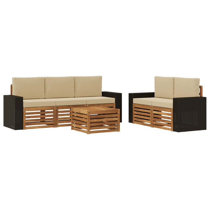 Sofasæt Massivt Akacietræ