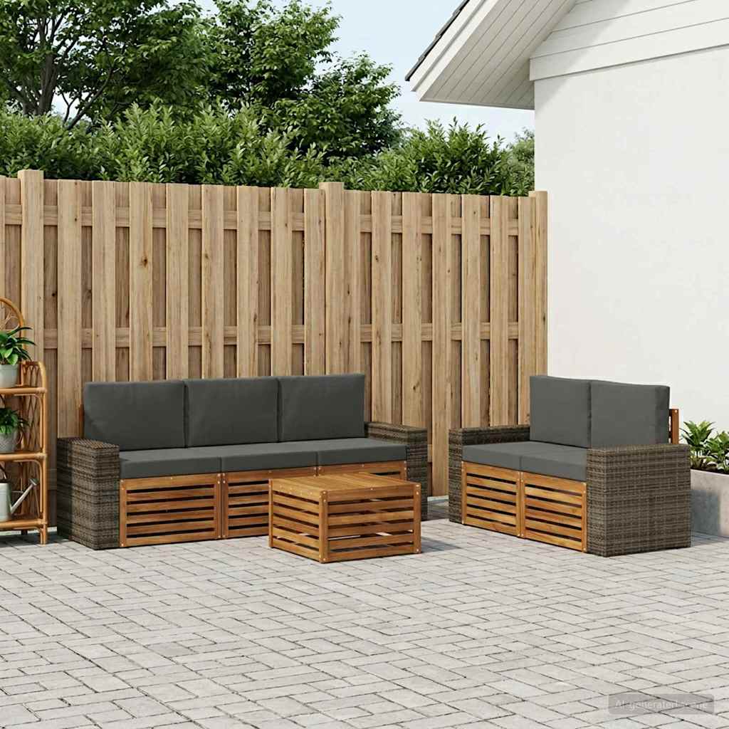 Sofasæt Massivt Akacietræ