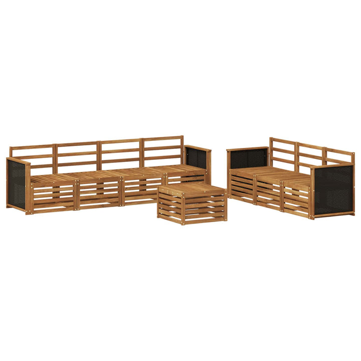 Sofasæt 8 pcs Massivt Akacietræ
