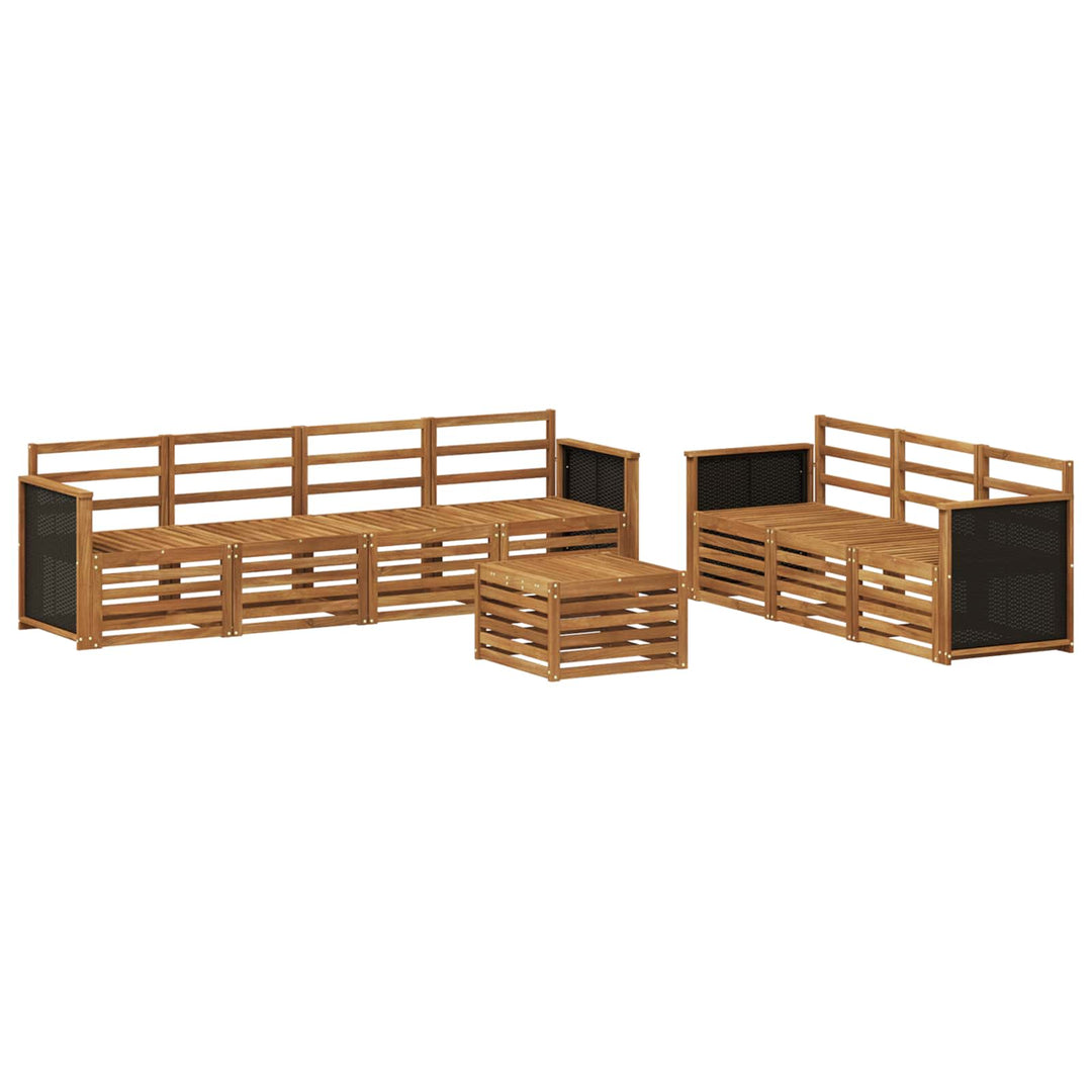 Sofasæt 8 pcs Massivt Akacietræ