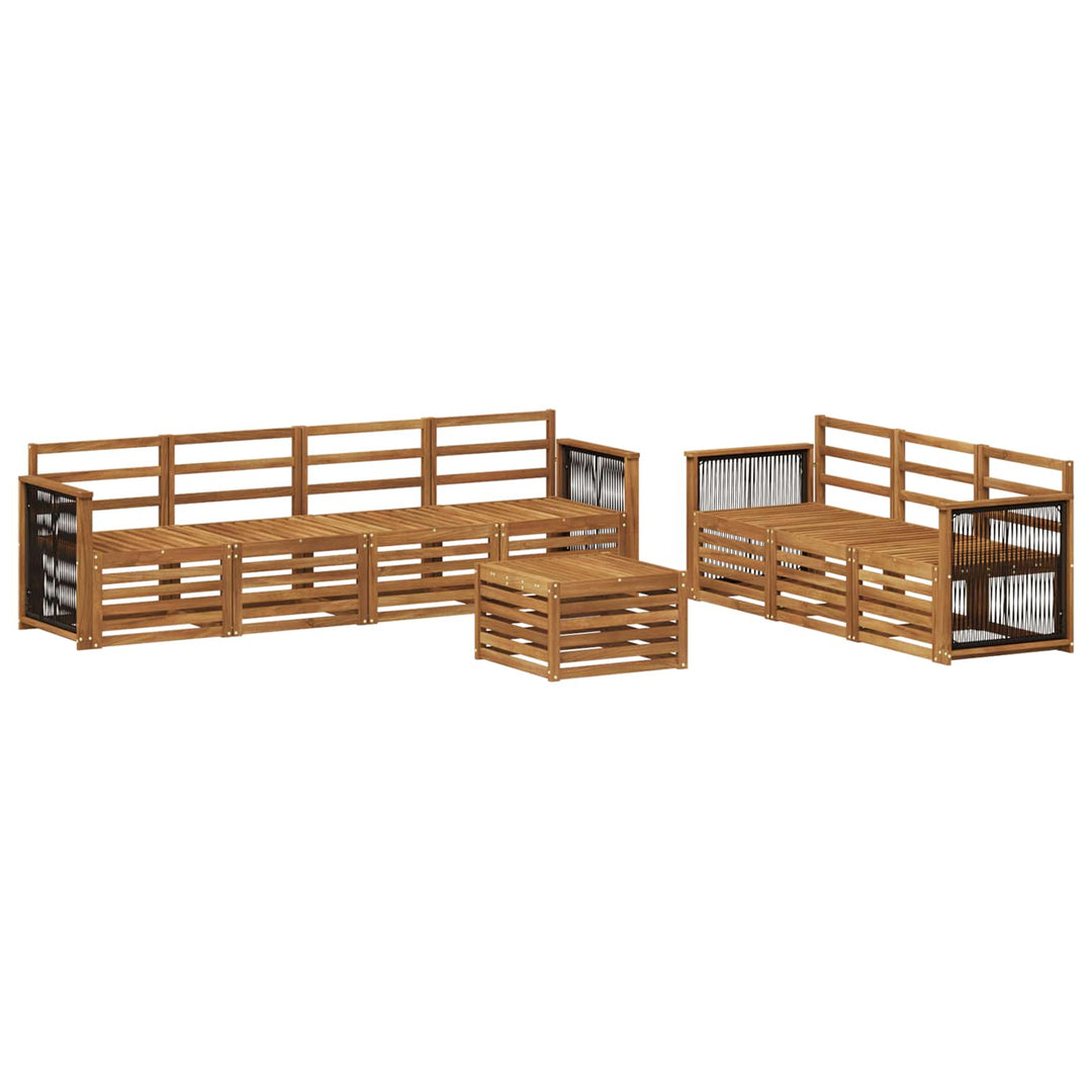 Sofasæt 8 pcs Massivt Akacietræ
