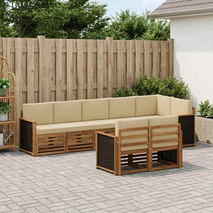 Sofasæt Massivt Akacietræ