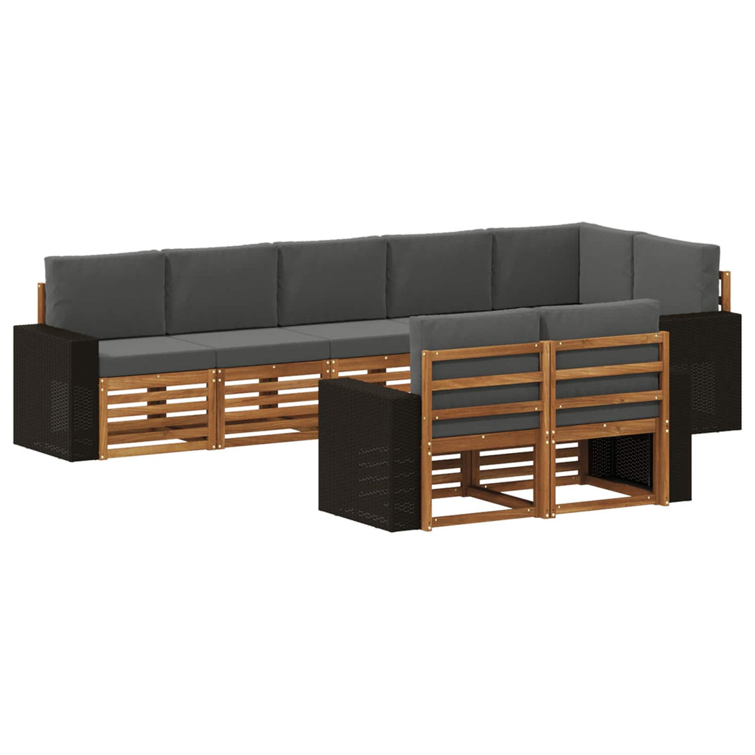 Sofasæt Massivt Akacietræ