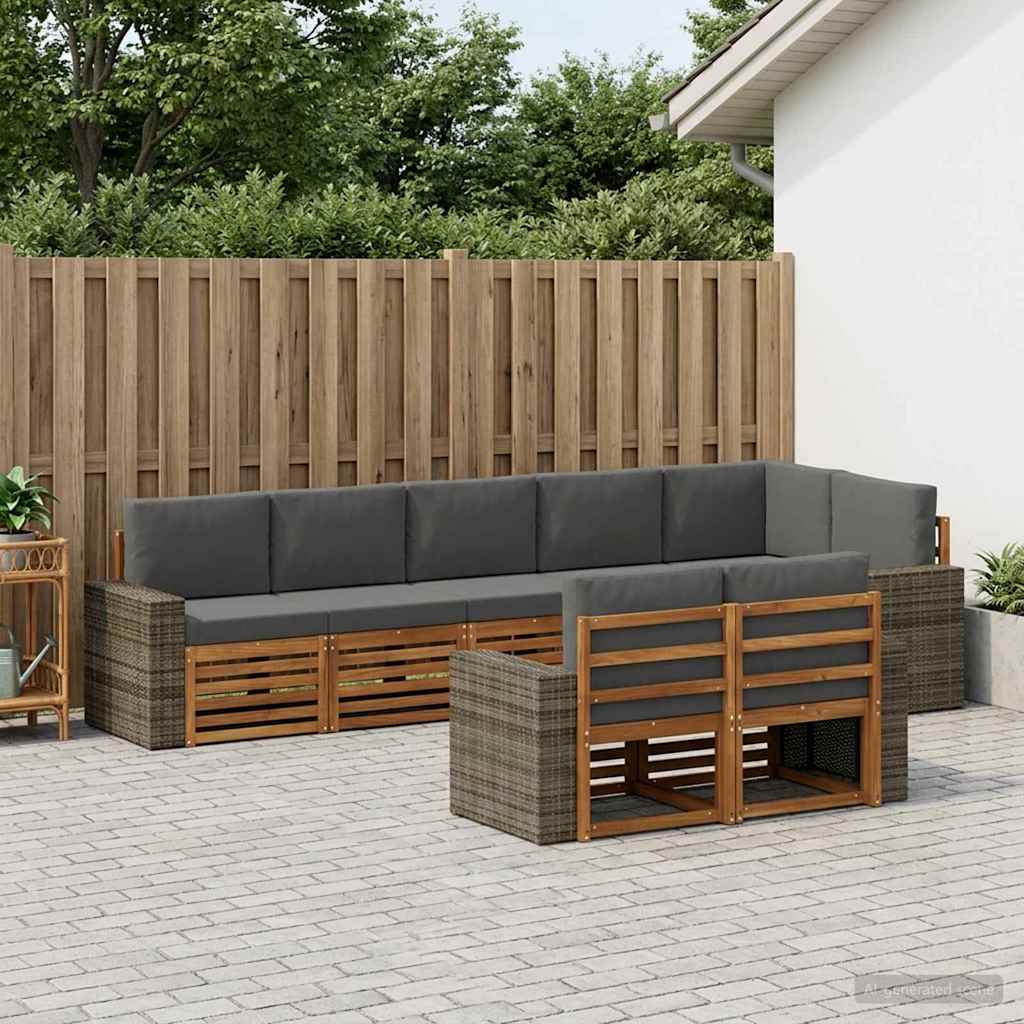 Sofasæt Massivt Akacietræ