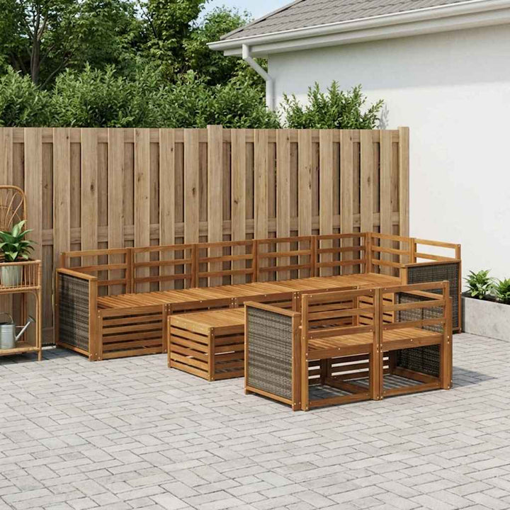 Sofasæt Massivt Akacietræ