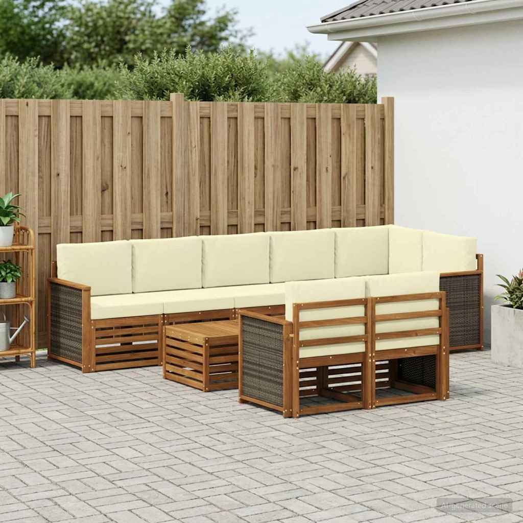 Sofasæt Massivt Akacietræ