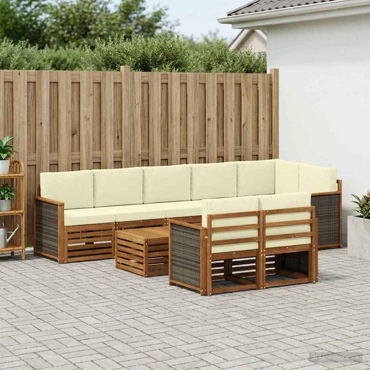 Sofasæt Massivt Akacietræ