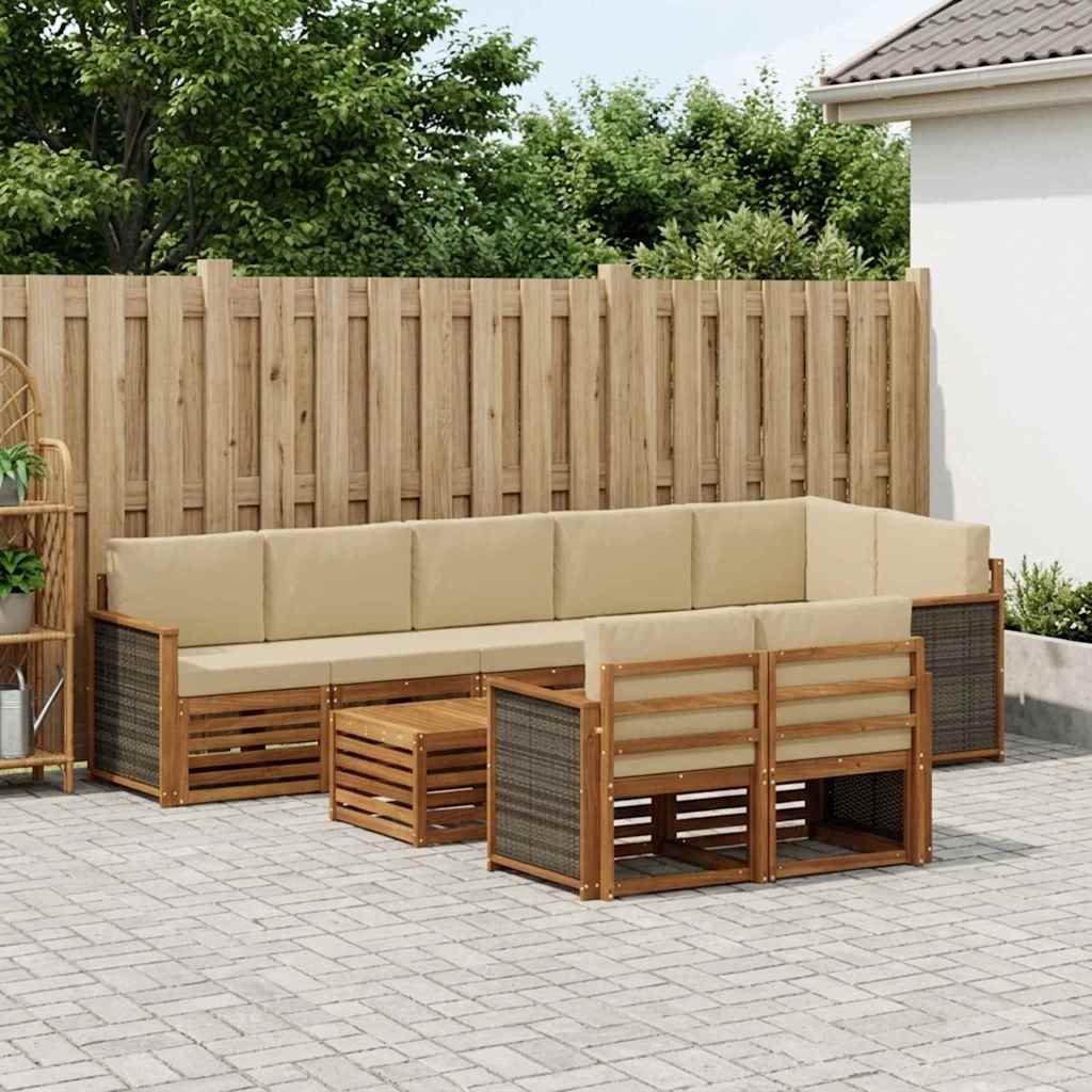 Sofasæt Massivt Akacietræ