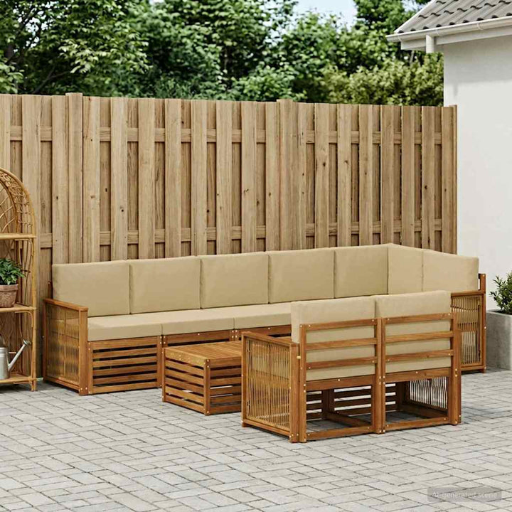 Sofasæt Massivt Akacietræ