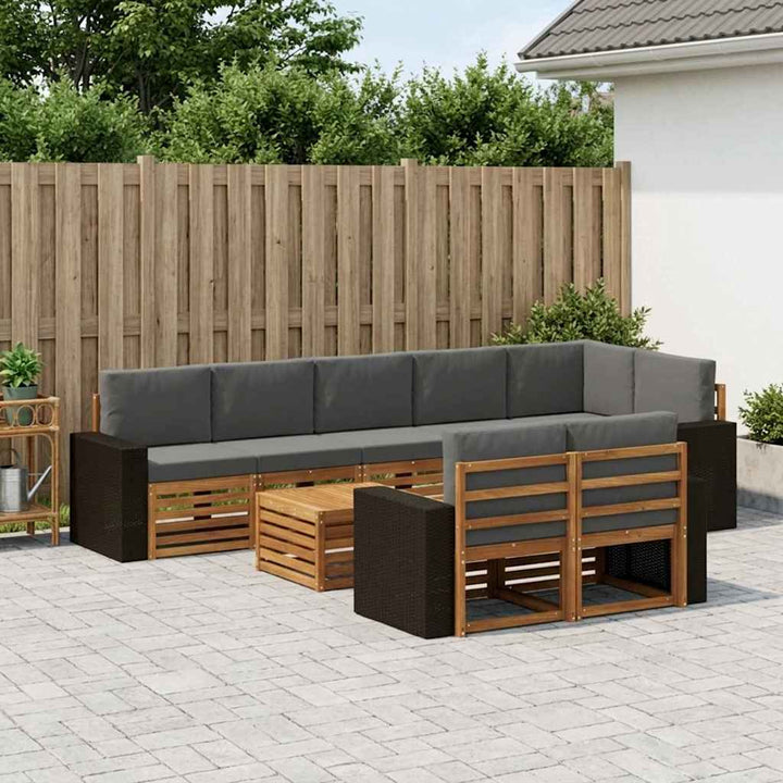 Sofasæt Massivt Akacietræ