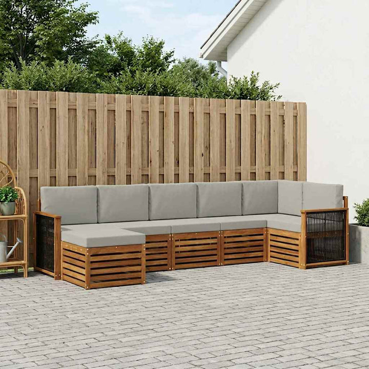 Sektionalsofa sæt med pude 6 pcs