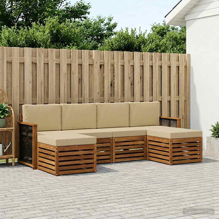 Sofasæt Massivt Akacietræ