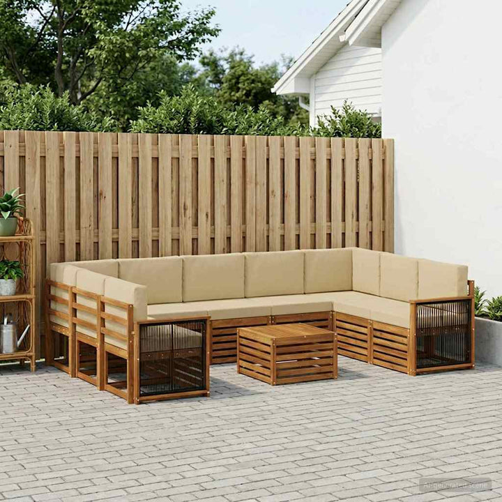 Sofasæt Massivt Akacietræ