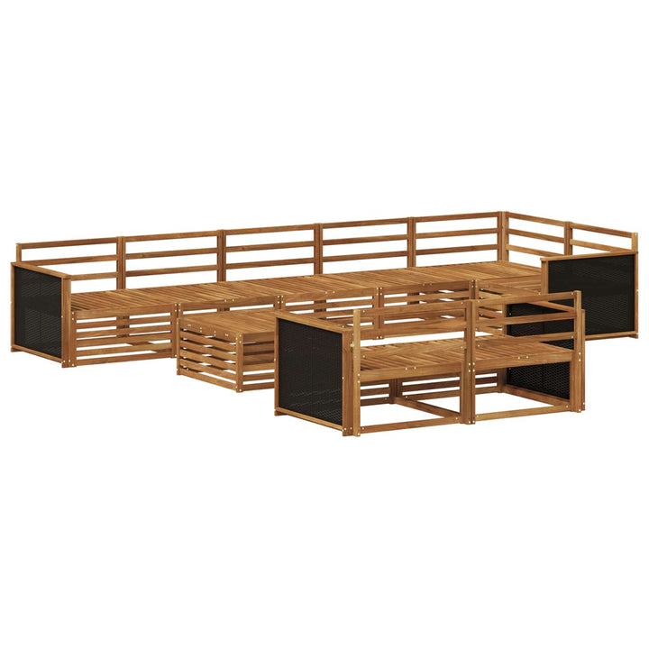Udendørs sofagruppe 9 pcs