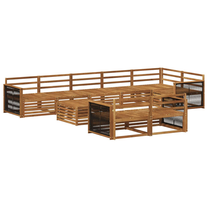 Udendørs sofagruppe 9 pcs
