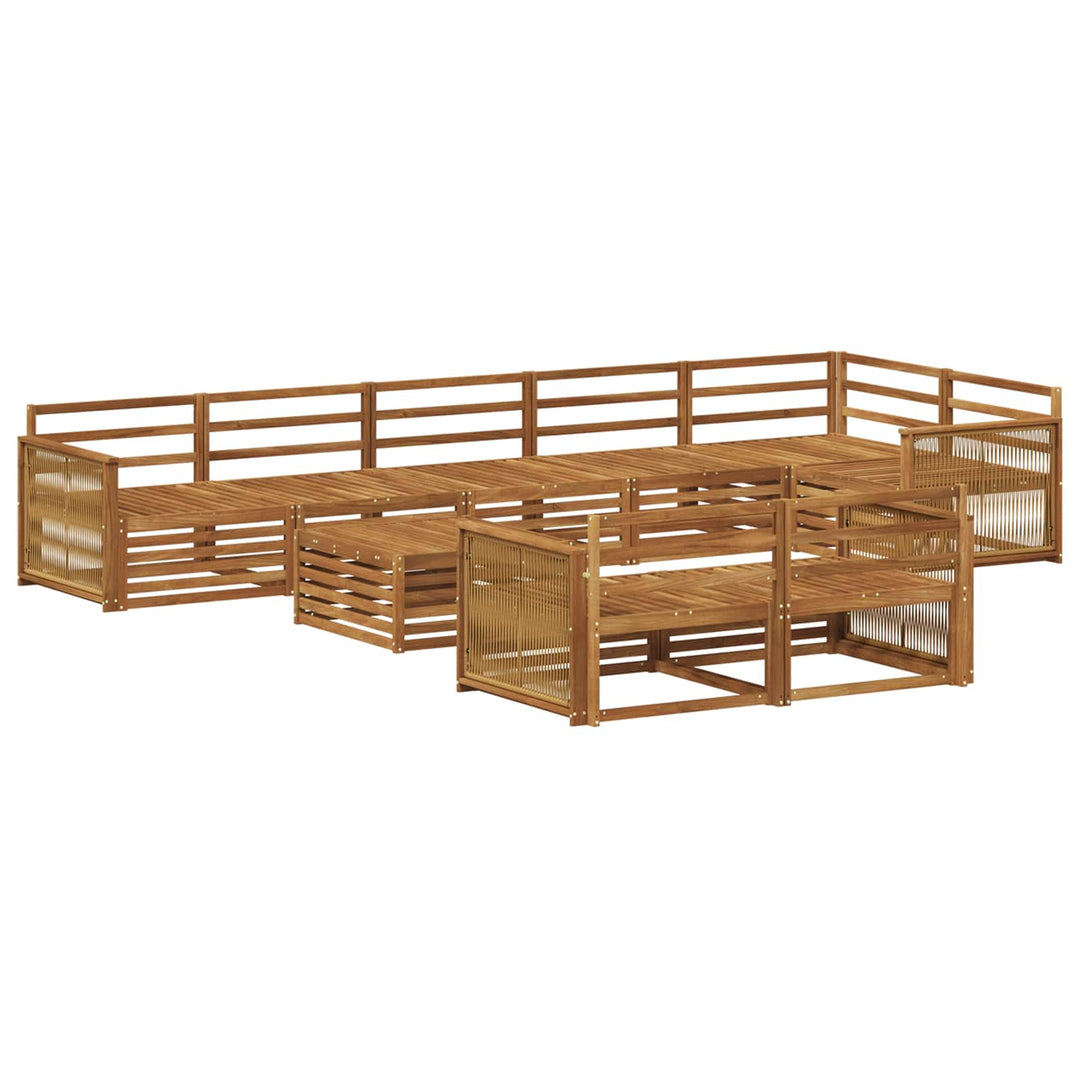 Udendørs sofagruppe 9 pcs