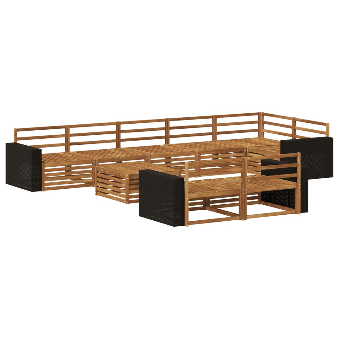 Udendørs sofagruppe 9 pcs