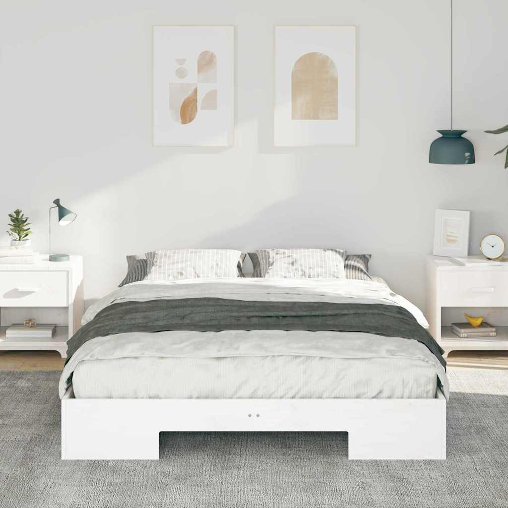 Sengestel Hvid 160 x 200 cm