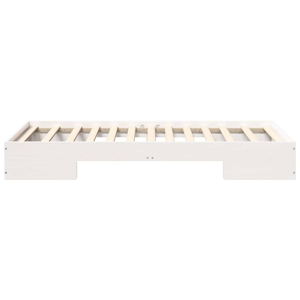 Sengestel Hvid 90 x 200 cm