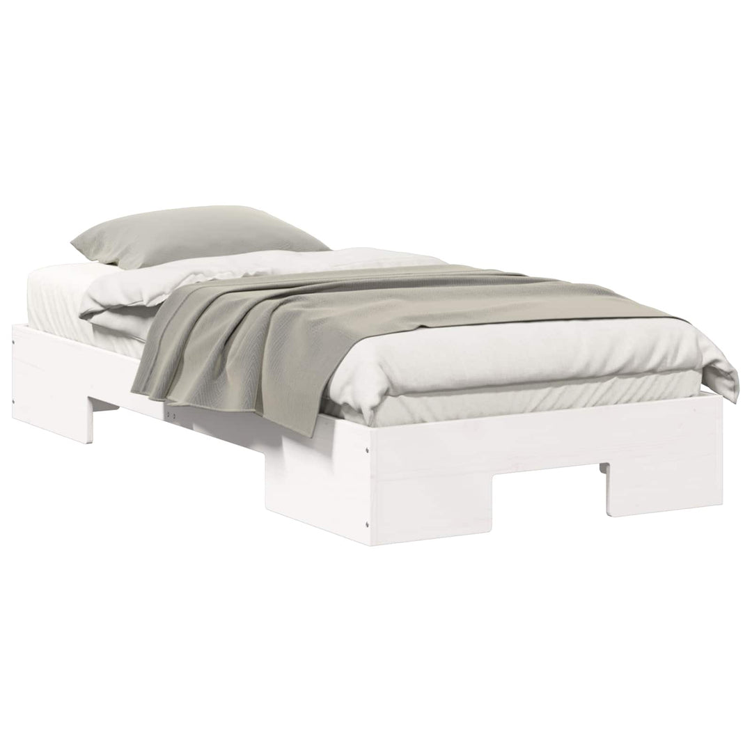 Sengestel Hvid 75 x 190 cm