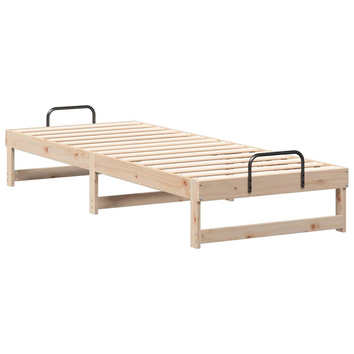 Sengestel Brun 80 x 200 cm Massiv fyrretræ