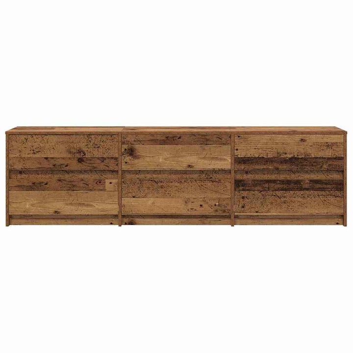 TV Enheder 180 x 34 x 50 cm Gammelt træ Konstrueret træ