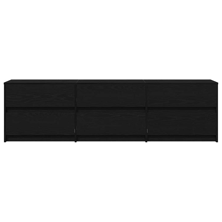 TV Enheder 180 x 34 x 50 cm Sort eg Konstrueret træ