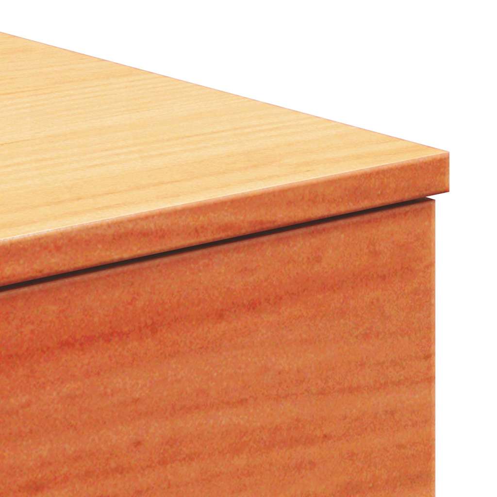 Sengebord 2 pcs Voks brun 37 x 35 x 18,5 cm Massivt fyrretræ