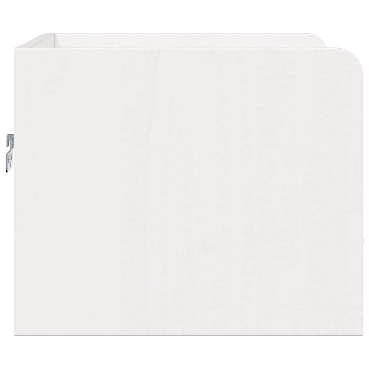 Sengebord 2 pcs Hvid 38 x 36 x 29,5 cm Massivt fyrretræ