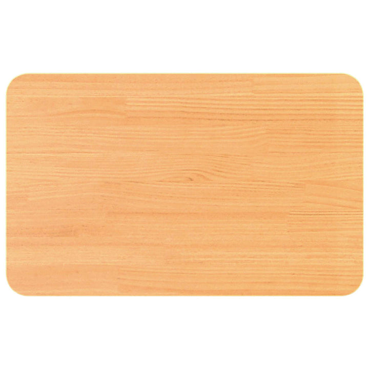 Sofabord Voks brun 80 x 50 x 31 cm Massivt fyrretræ